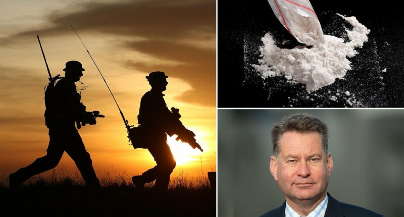 Twenty Scots soldiers are kicked out the Army for taking drugs