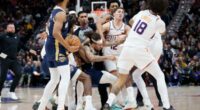 Two players ejected after punches thrown during Pelicans-Suns game in wild scene