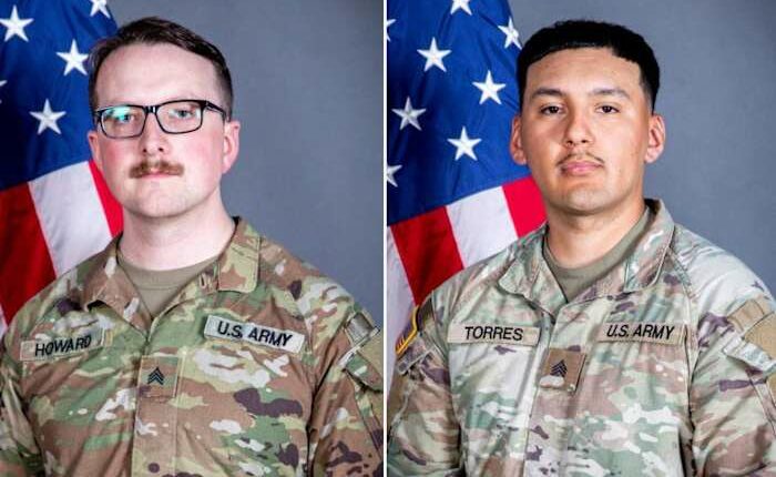 US Army names 2 Iowa Guard members killed in attack in Syria