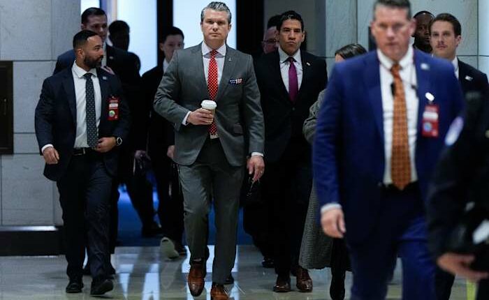 US military says 2 strikes on alleged drug boats kill 5 in eastern Pacific