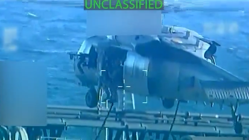 The US military has seized an oil tanker off the coast of Venezuela.