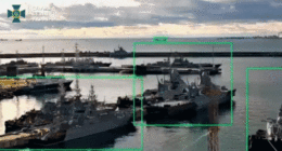 Ukraine says it carried out first-ever underwater drone strike on Russian submarine in Novorossiysk