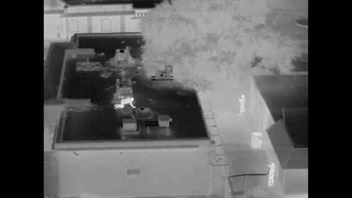 VIDEO: Orlando police use drone to capture rooftop burglar suspect after store theft