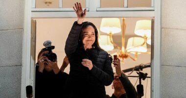 Venezuelan opposition leader Machado reappears in Norway after months in hiding