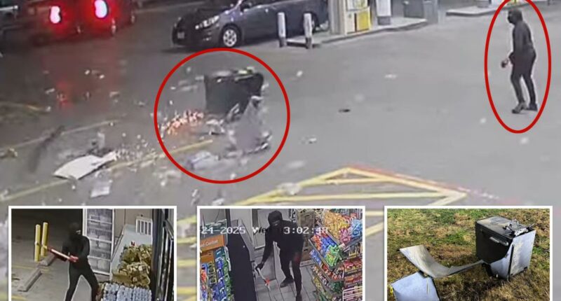 Video shows Texas crooks rip ATM from 7-Eleven