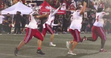 WILD VIDEO: Lake Mary wins Class 7A football championship on last-second Hail Mary pass