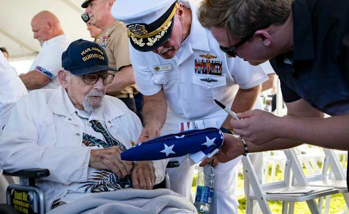 WWII Navy veteran Ira ‘Ike’ Schab, one of last remaining Pearl Harbor survivors, dies at 105