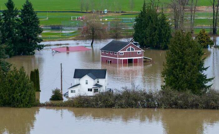 Washington state faces historic floods that have washed away homes and stranded families
