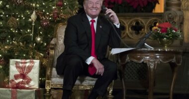 Watch: Trump's Humorous Moments Talking to Kids on Santa Hotline