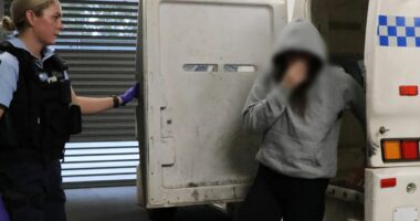 Woman charged after 30 shots fired at Sydney home with kids inside