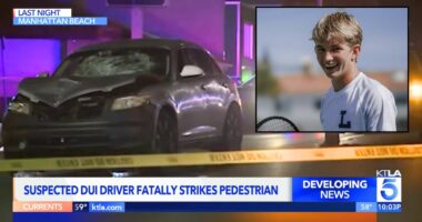 Woman who plowed into high school tennis star walking through intersection is charged with murder: DA