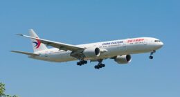 Launched on December 4, the China Eastern Airlines route sets off from Shanghai and lands in Buenos Aires. The flight from China to Argentina takes more than 25 hours, with the return journey taking four hours longer (stock image)