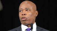 ‘I am just Eric’: Adams bids farewell to a tenure marked by achievements but marred by scandal