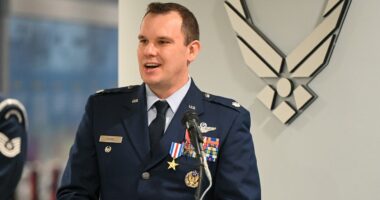 ‘Missiles detonating mere feet away’: Air Force F-16 commander earns rare Silver Star for Middle East mission