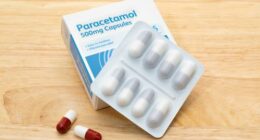 Box of generic Paracetamol capsules
