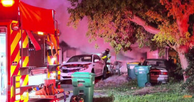 3 hospitalized after fire breaks out at Cocoa Beach home