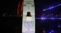 ABC slammed after a projected menorah vanished from NYE coverage