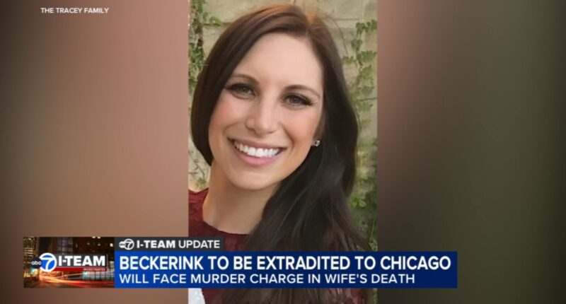 Adam Beckerink, attorney accused by Chicago police of murdering wife in South Loop high-rise, to be extradited to Illinois soon