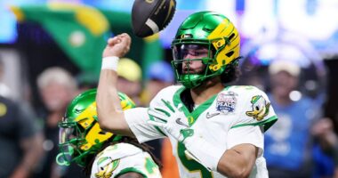 After Dante Moore’s disastrous performance in Peach Bowl loss, the Jets are in quite a predicament