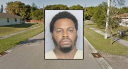 'All the way to the bone': Husband knocked his wife unconscious and stabbed her 8-year-old daughter who came to her rescue, police say