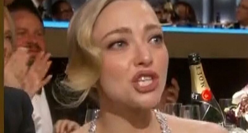 Amanda Seyfried caught mocking star after Golden Globes loss