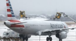 American Airlines staff slammed for 15-HOUR delay during snow storm