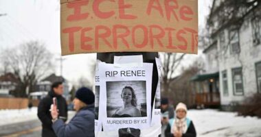 Anger and outrage spills onto Minneapolis streets after ICE officer's fatal shooting of Renee Good