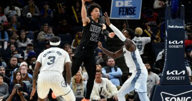 Another slow start dooms shorthanded Nets in 103-98 loss to Memphis