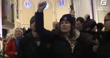 Anti-ICE agitator defends invading church, claims 'it's what needed to be done'
