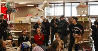 Anti-ICE agitators occupy Minnesota Target store, demand retailer stop helping federal agents