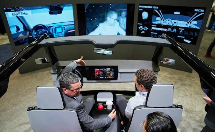 At CES, auto and tech companies transform cars into proactive companions