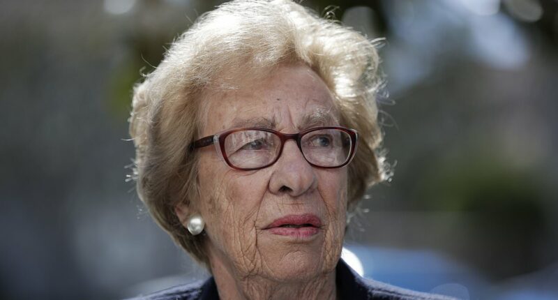 Auschwitz survivor and Anne Frank's stepsister Eva Schloss dies at 96
