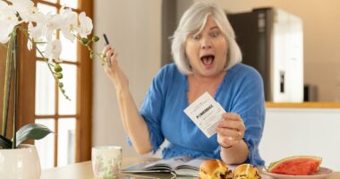 Aussie retiree left 'shaking like a leaf' after winning $20million