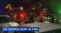 Austin, Chicago fire today: 4 kids among 6 hurt in apartment fire in 5600-block of West Adams Street, Chicago Fire Department says