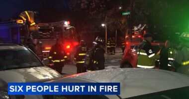Austin, Chicago fire today: 4 kids among 6 hurt in apartment fire in 5600-block of West Adams Street, Chicago Fire Department says