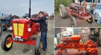 Back to its Hayday! Teenager restores 1950s tractor