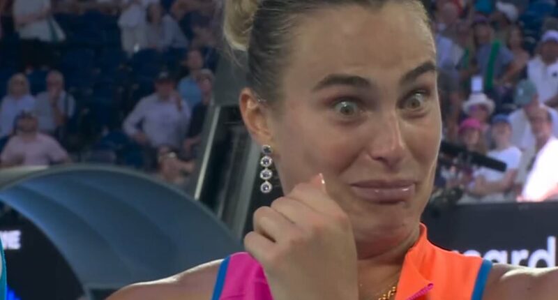 Blushing Aryna Sabalenka makes a VERY racy comment about Carlos Alcaraz after another win at the Australian Open