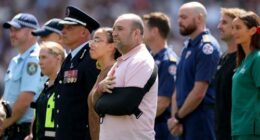 SYDNEY, AUSTRALIA - JANUARY 04: during day one of the Fifth Test in the 2025/26 Ashes Series between Australia and England at Sydney Cricket Ground on January 04, 2026 in Sydney, Australia. (Photo by Cameron Spencer/Getty Images)