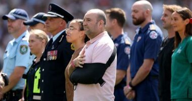 SYDNEY, AUSTRALIA - JANUARY 04: during day one of the Fifth Test in the 2025/26 Ashes Series between Australia and England at Sydney Cricket Ground on January 04, 2026 in Sydney, Australia. (Photo by Cameron Spencer/Getty Images)