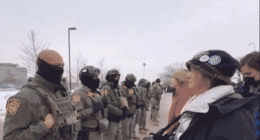 Border Patrol agent hugs protester in heartwarming moment caught on video during Minnesota operation