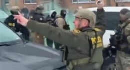 Border Protection chief hurls gas canister at anti-ICE protesters