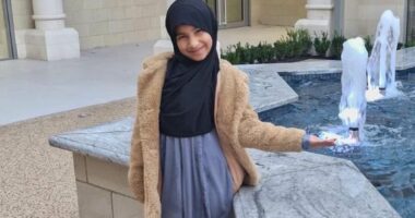 Brit girl missing after being swept to sea while with her family