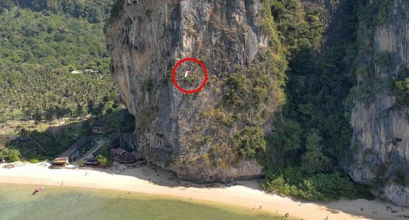 Brit stuck on cliff-face for six hours after failed paraglide attempt