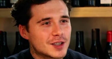 Brooklyn Beckham shows off his £6,000 wine cellar