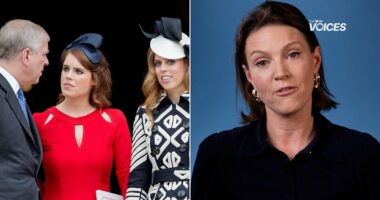 CHARLOTTE GRIFFITHS reveals why Princess Eugenie has cut off Andrew - but Beatrice stands by her father