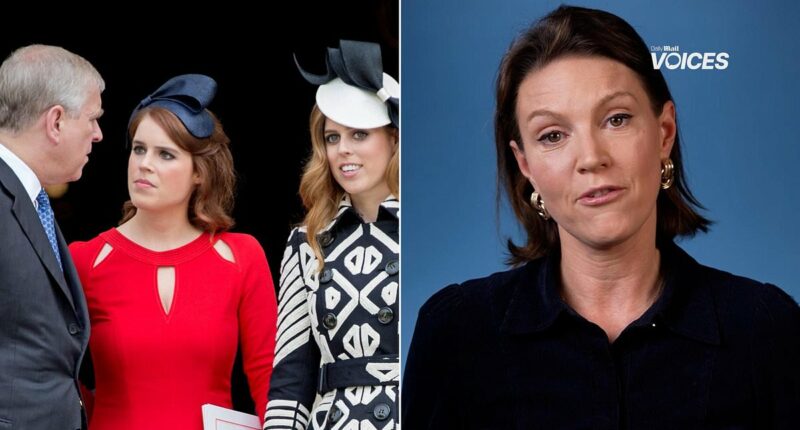 CHARLOTTE GRIFFITHS reveals why Princess Eugenie has cut off Andrew - but Beatrice stands by her father