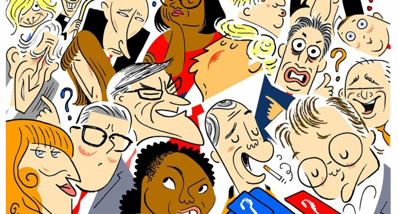 Can you guss Quentin Letts' caricatures from the past year?