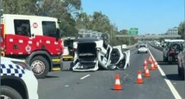 Monash Freeway crash