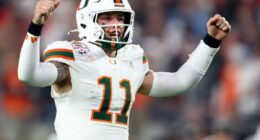 Carson Beck's late heroics propel Miami to CFP title game