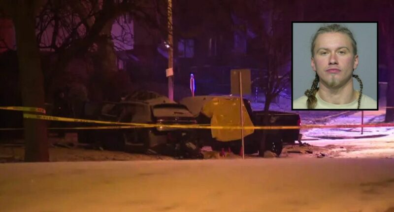 Chevy driver going over 100 mph in a 35 slammed into VW so hard it looked like cars were 'attached to each other': Police